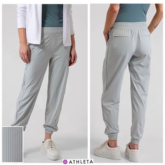 Athleta Pants & Jumpsuits Athleta Brooklyn Textured Joggers Grey